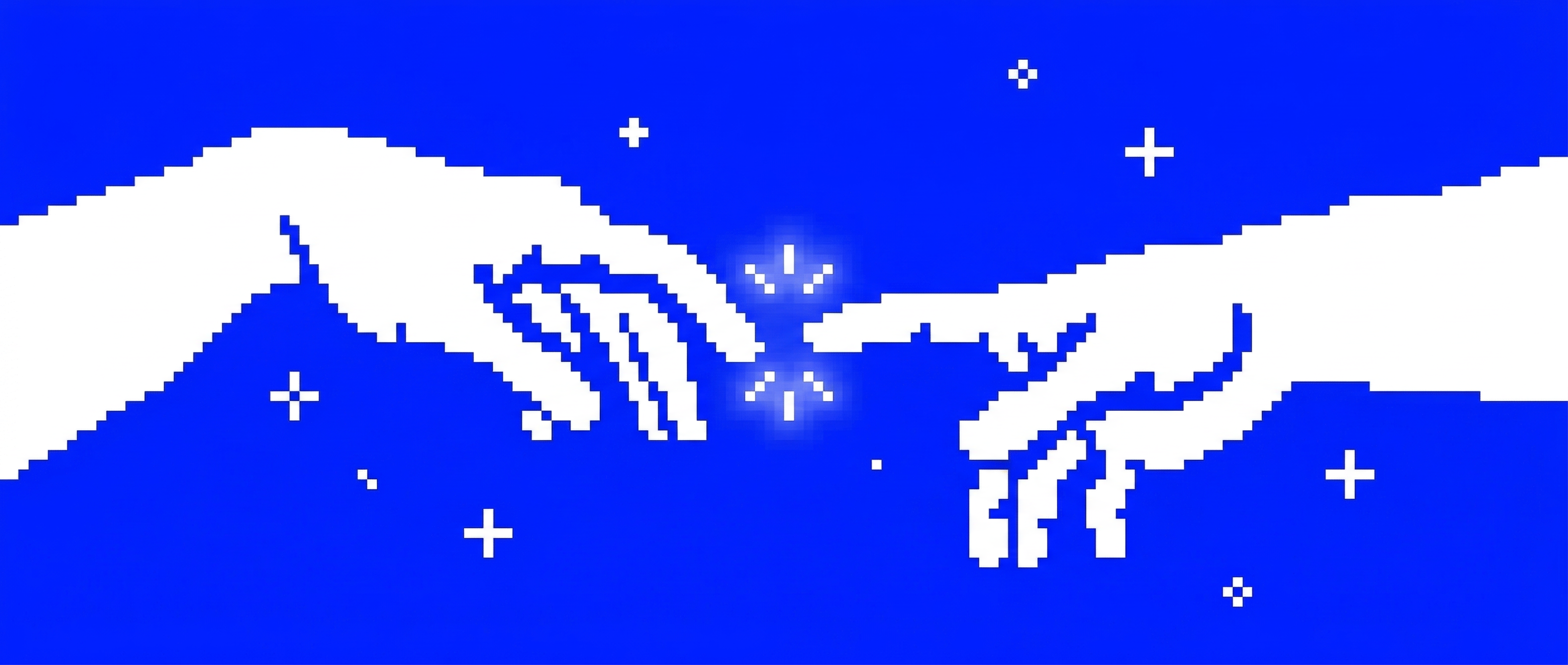 Pixel art creation of adam